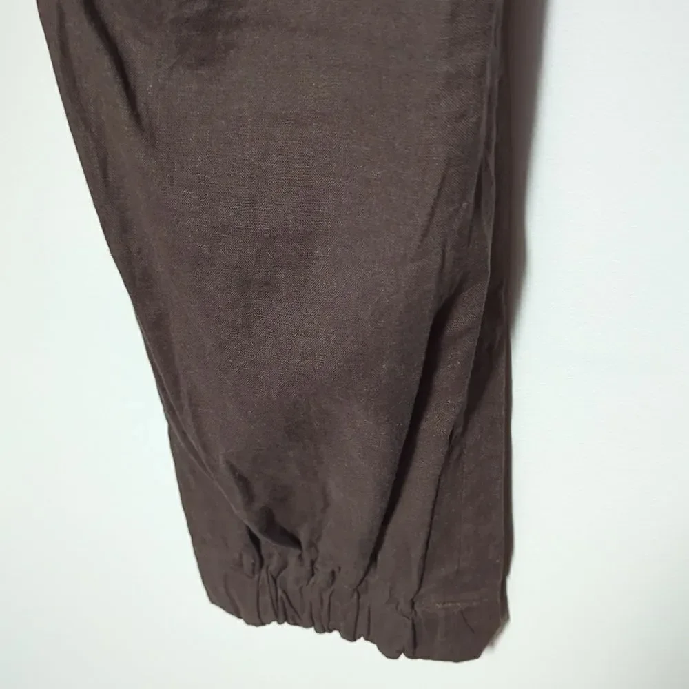 Banana Republic Brown Linen Dress Pants